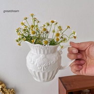 greatdream|  Sturdy Vase Ornament Decorative Plant Pot for Real Artificial Flowers – Perfect for Bed