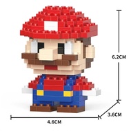 Bricks LELE BROTHER Character Mario Figure Building Blocks Toy 162PCS