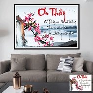 Do-it-yourself diamond painting - Thank you teacher diamond painting DF231, DF232: 75*50cm (unattach