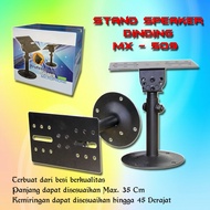 2 Pcs Bracket Speaker MX - 509 / Stand Speaker Gantung / Bracket Dinding / Bracket Speaker BMB MX-50