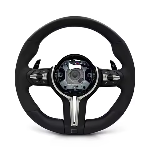 Without Top Mark M Sport Steering Wheel for BMW F10 F12 X5 F15 X6 F16 F20 F21 F22 X3 F25 X4 F26 F30 