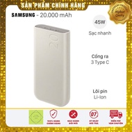 Sạc dự phòng Samsung 45W 20000mAh Chính Hãng P4520 sạc siêu nhanh 2.0 bảo hành chính hãng