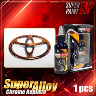 [Tukar Chrome Color] Glossy Red Dark Red Paint Delete Chrome Super Alloy Paint Glossy Super Chrome C