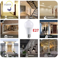 E27 PIR Sensor 7W/9W LED Motion Sensor Lamp Bulb Auto ON/OFF For Porch Stairs Garage Security Light 
