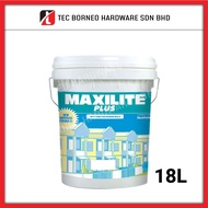 TEC [18 Litre] ICI Maxilite Maxi Lite Plus Emulsion Paint Interior Indoor Wall Ceiling Cat Rumah Din