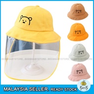 baju batik lelaki Baby Anti Virus Droplet Face Shield Hat - Suitable for 5-12months 46cm 宝宝防疫帽