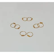 Baby Earrings Per Genip (6K Light Gold)