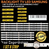 SAMSUNG 43 INCH LED TV BACKLIGHT UA-43T6500- UA-43J5200- UA-43J5000- UA-43J5250- UA-43J5202 UA+43M50