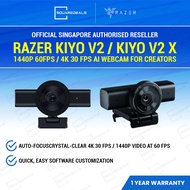 Razer Kiyo V2 4K and Kiyo V2 X 1440p AI Webcam Auto Framing Built in Microphone Noise Cancellation 6