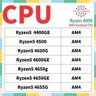 Ryzen5 4400GE 4500 4600G 4600GE 4650g 4650GE 4655G AMD Ryzen 4000 Processor Desktop CPU Socket AM4 1