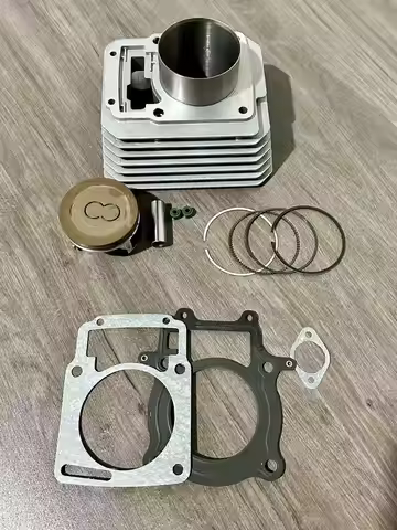 Motorcycle engine ZS172FMM cylinder upgraded to 75mm CB250-F cylinder original piston diameter 72mm 