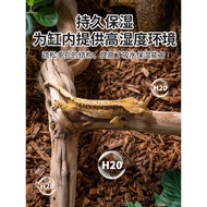 Climb Pet Breeding Box Forest Surface Bark Bedding Material Tortoise Eyelashes Gecko Lizard Tree Fro