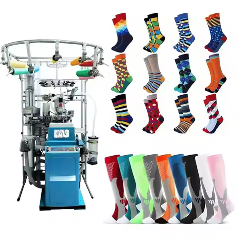 Customized TD-9I-617B Automatic Computerized Sock Making Sewing Weaving Linking Boarding Machine Pri