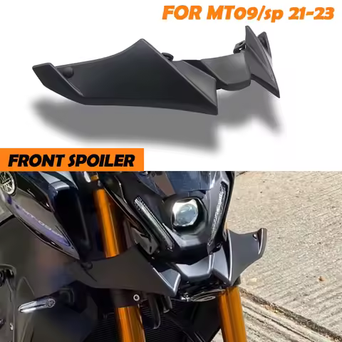 New For YAMAHA MT 09 MT-09 2021 2022 2023 Motorcycle mt 09 MT09 SP Naked Front Spoiler Winglet Aerod