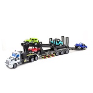 Tractor trailer toy electric remote control car semi-trailer delivery truck oil tank container truck