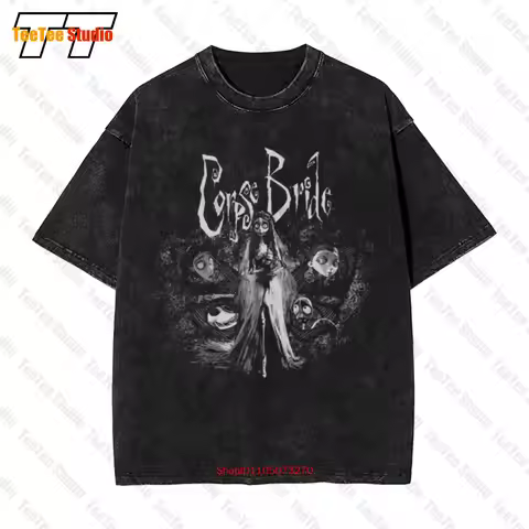Corpse Bride Vintage Oversized T-Shirt FWEW