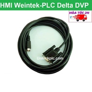 Weintek MT6103iP HMI connection cable to Delta DVP PLC