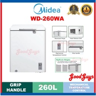 [Seller's Own Fleet] MIDEA WD260WA CHEST FREEZER 260L (WD-260WA)