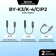 BOYA BY-K3/K4/CIP2 Microphone Audio Extension Cable (3.5mm)