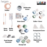 Hegen Spout Hegen Straw Spout Hegen Teether Hegen Bottle Brush Hegen Straw Brush Storage Lid Hegen A