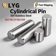 304 Stainless Steel Solid Cylindrical Pin M3-M5 – Precision Machined, Durable, Ready Stock, Fast Shi