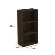 Furniture Direct OMODA 3 Cube Storage Cabinet Colorbox-Yukon Oak