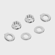 Motor Wheel Lock Screws Engine Wheel Shaft Lock Nut/ Lock Washer for KUGOO M4 / M4 Pro Electric Scoo