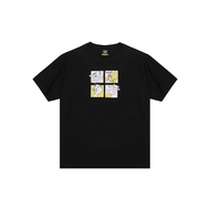 CACO-MIT Tom Cat Four Grid Printed Short T-Male [L1WB505]