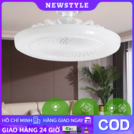 [Giá siêu thấp] Quạt Trần Có Đèn Quạt Đèn 21W E27 Đế Tròn Quạt Mini 85-265V Quạt Trần Im Lặng Cho Ph