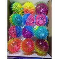 Retail 1 Ball Light There Is A Sound When Big Squeeze 6.5 Cm Baby Toy Bounce Ball.