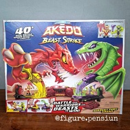 LEGENDS OF Akedo S5 BEAST STRIKE SERPENT FURY ARENA ACTION WARIORS FIGURE Moose TOYS