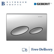 Geberit Kappa20 Actuator Plate Bright Chrome 115.228.21.1