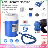 【Local delivery+COD】Cold Therapy Machine System with Large Knee Pad, Adjustable Ergonomic Wrap Pad a