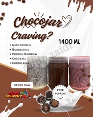 [Saiz 1400ml] Cocojar Chocolate Homemade Viral | Dessert Coklat Premium Meleleh | Kudapan Snack Rang
