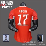 【2526】 2026 World Cup Switzerland Home Player Version Jersey No. 10 Xhaka No. 11 Ndoye Football Shir