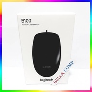 Logitech B100 Optical USB Mouse Wired Mouse / B100 100% New USB Mouse