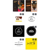 design poster and gif video IKLAN PROMO mp4 video