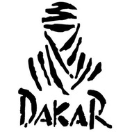 9.5 x13cm DAKAR Reflective Car Sticker Sticker DAKAR Car Garland Car Sticker HVR0