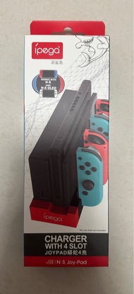 iPega PG-9186 Nintendo Switch FAJ 充電器JoyCon左右手制座充