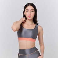 UNBOUND SILVERFLARE SPORTS BRA สปอร์ตบราสีซิลเวอร์ (เฉพาะเสื้อ)