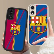 Shockproof Casing for OPPO A17 A17K A38 A58 F23 A60 A18 A78 A98 FF-6 barcelona FC