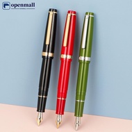 【OMALL】 Jinhao 82 Fountain Pen Acrylic Ink Pen Spin Golden EF F Nib Elegante Business Office School 