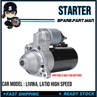 LIVINA, LATIO- OEM Starter Motor HIGH SPEED