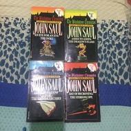 JOHN SAUL THE BLACKSTONE CHRONICLES BOOKS 1,3,4 to 5 HORROR THRILER BOOK SET