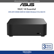 ASUS NUC 14 Essential | INTEL N97 | 256GB | DDR5 SO-DIMM | Windows 11 Pro | Mini PC (RNUC14MNK97052C