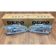 Proton Wira Satria Putra Arena Head Lamp OEM Replacement Parts Wira Sedan Aeroback Depo Taiwan Wira 