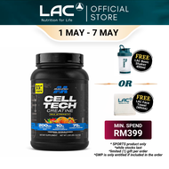 [Expiry Aug 2028] MuscleTech CellTech Creatine Tropical Citrus Punch 2.90lbs (1.32KG)