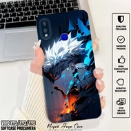 Softcase VIVO Y91 Y93 Y95hp - Case VIVO Y91 Y93 Y95 Gojo Satoru Motif - Casing hp - VIVO Y91 Silicon