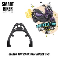 SMATO Top Rack SYM Husky 150 Weiba Rack for Motorcycle Heavy Duty Rak Motosikal