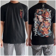 Narea Collection Men's Anime T-Shirt Akuma Geisha